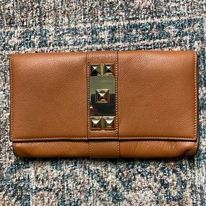 Vince Camuto Leather Clutch
